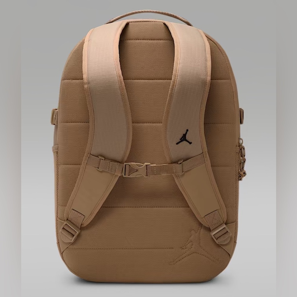 Jordan Beige Backpack with Black Logo - Picture 2 of 8